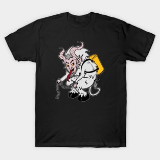 Krampus in Light Grey T-Shirt